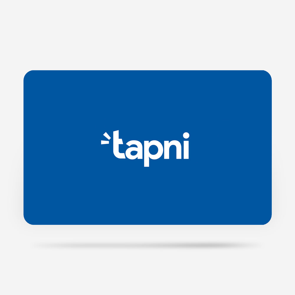 Tapni Card Blue NFC Smart Business Card
