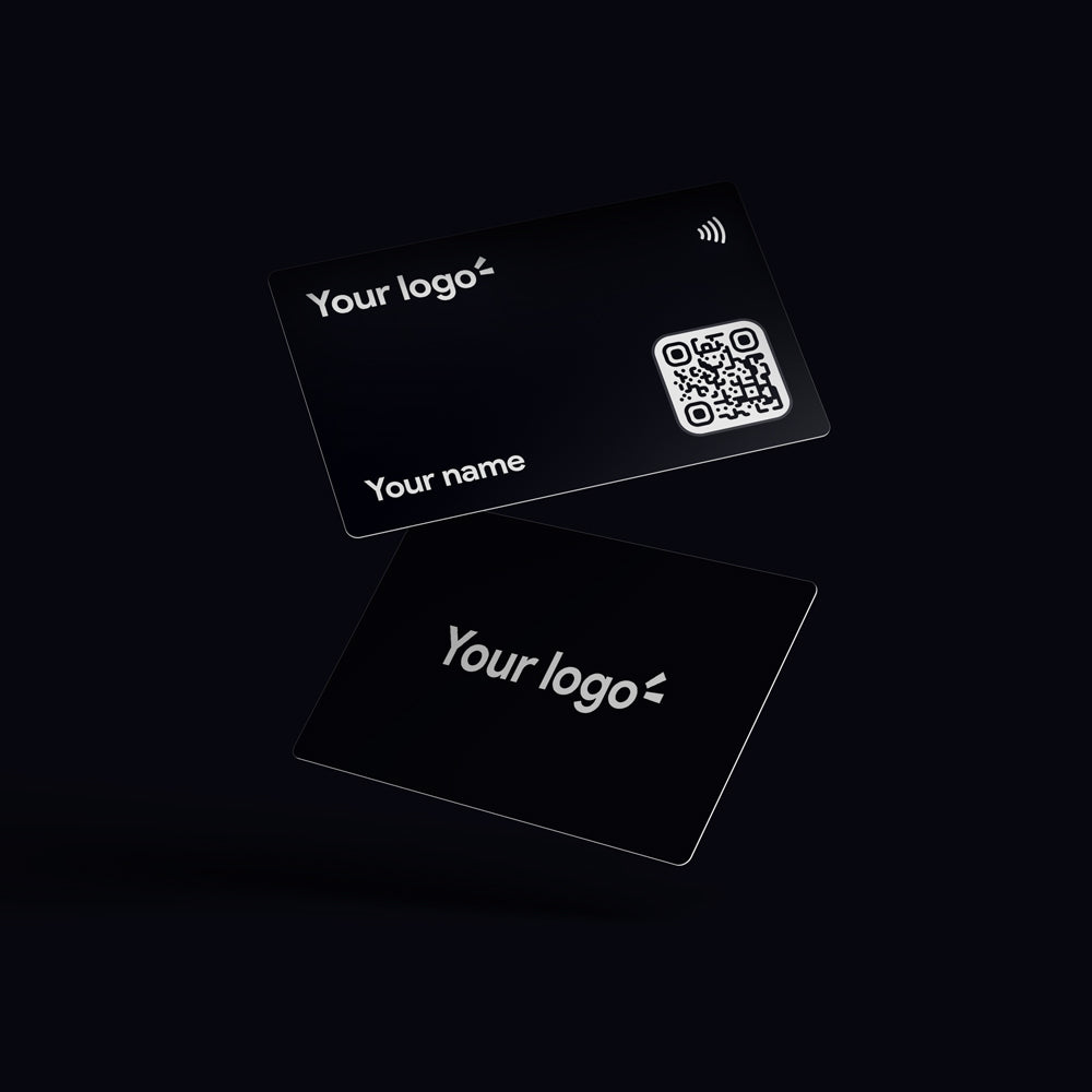 Tapni Card Black Darkula NFC Smart Business Card