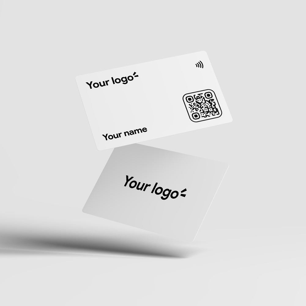 Tapni Card White NFC Smart Business Card